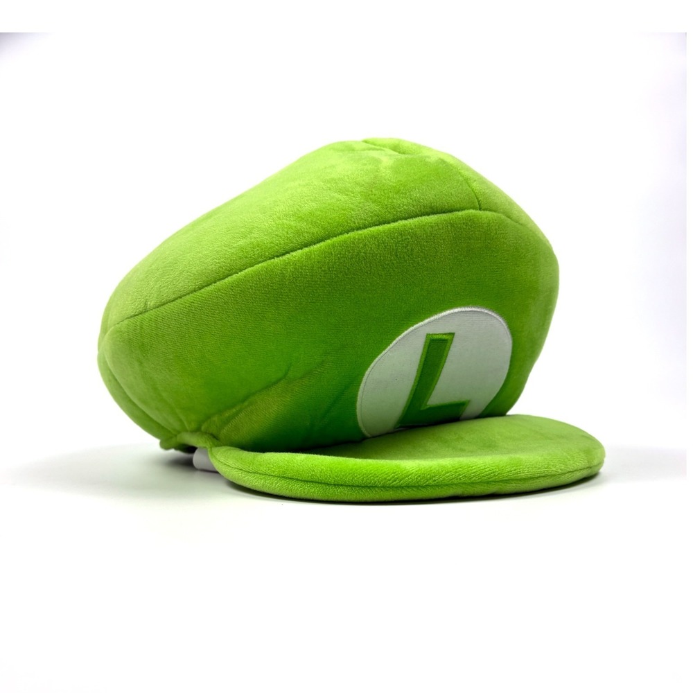 Universal Studios Epic Universe Super Mario World Luigi Plush Hat Green Cosplay